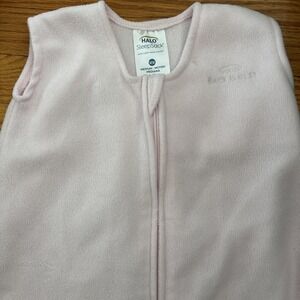 HALO SLEEP SACK Size 6-12 Months PINK Back is Best